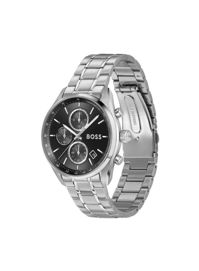 بوس ساعة كوارتز بسوار من الفولاذ المقاوم للصدأ - Image 3